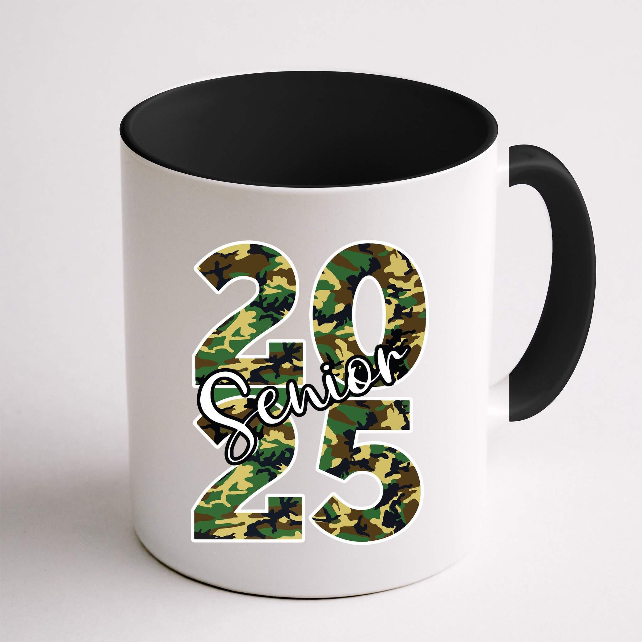 Class Of 2025 Camo Senior Mug