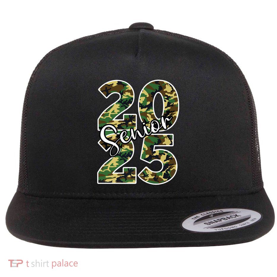 Class Of 2025 Camo Senior Flatbill Hat