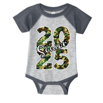 Class Of 2025 Camo Senior Infant Baby Jersey Bodysuit