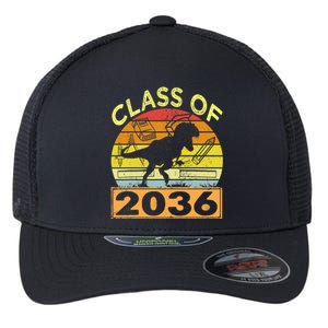 Class Of 2036 Grow With Me Dinosaur First Day Of Preschool Flexfit Unipanel Trucker Cap