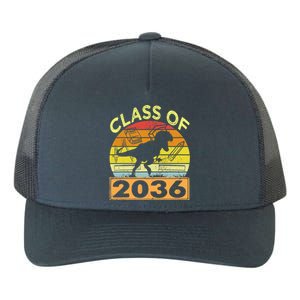 Class Of 2036 Grow With Me Dinosaur First Day Of Preschool Yupoong Adult 5-Panel Trucker Hat