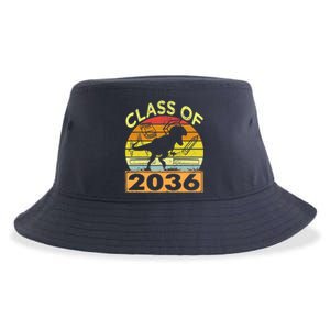 Class Of 2036 Grow With Me Dinosaur First Day Of Preschool Sustainable Bucket Hat