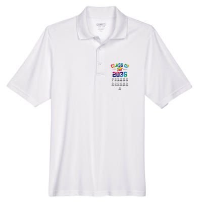 Class of 2036 Grow With Me With Space For Checkmarks Men's Origin Performance Piqué Polo