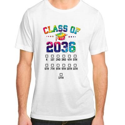 Class of 2036 Grow With Me With Space For Checkmarks Adult ChromaSoft Performance T-Shirt