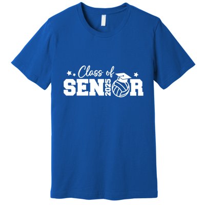 Class Of 2025 Graduation Volleyball Senior 2025 Cute Gift Premium T-Shirt