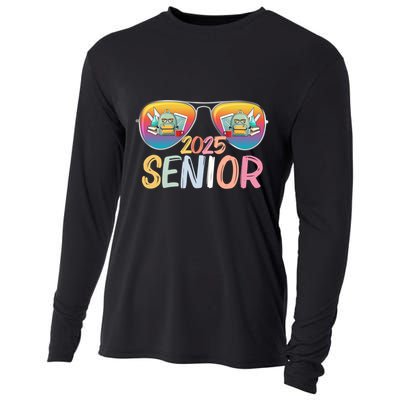 Class Of 2025 Sunglasses Senior 2025 Graduation Party Great Gift Cooling Performance Long Sleeve Crew