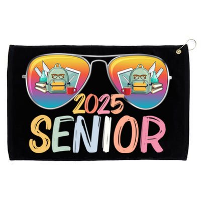 Class Of 2025 Sunglasses Senior 2025 Graduation Party Great Gift Grommeted Golf Towel