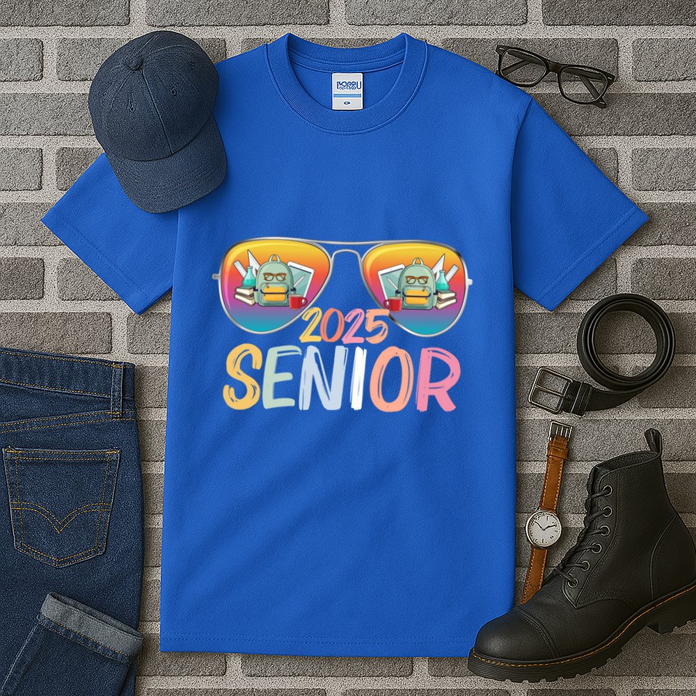 Class Of 2025 Sunglasses Senior 2025 Graduation Party Great Gift Tall T-Shirt