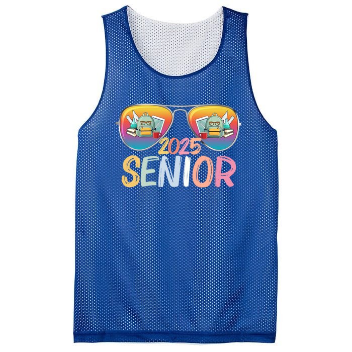 Class Of 2025 Sunglasses Senior 2025 Graduation Party Great Gift Mesh Reversible Basketball Jersey Tank