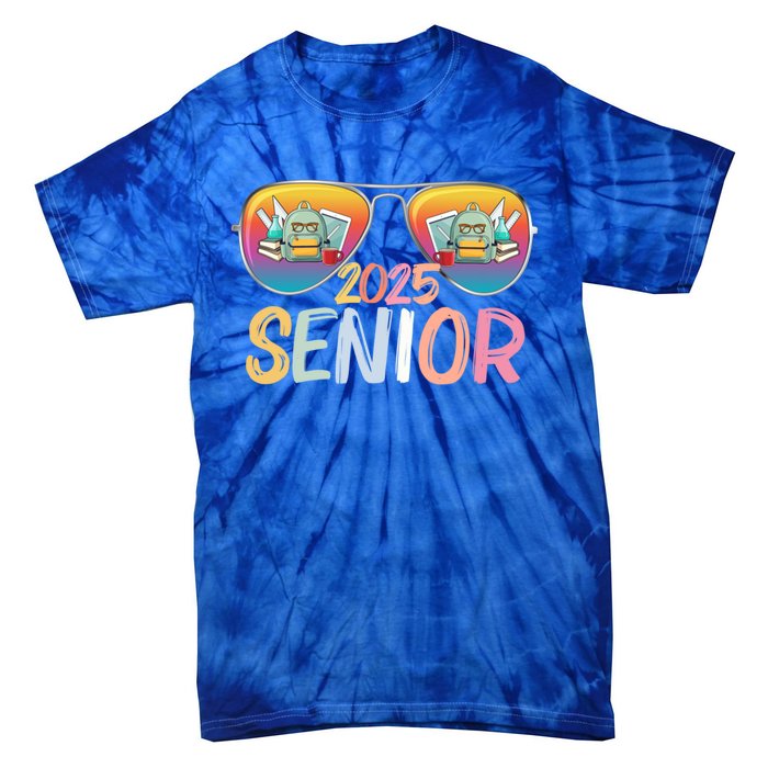 Class Of 2025 Sunglasses Senior 2025 Graduation Party Great Gift Tie-Dye T-Shirt