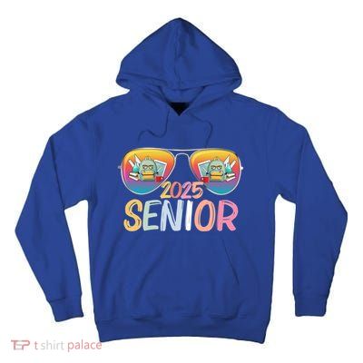 Class Of 2025 Sunglasses Senior 2025 Graduation Party Great Gift Tall Hoodie