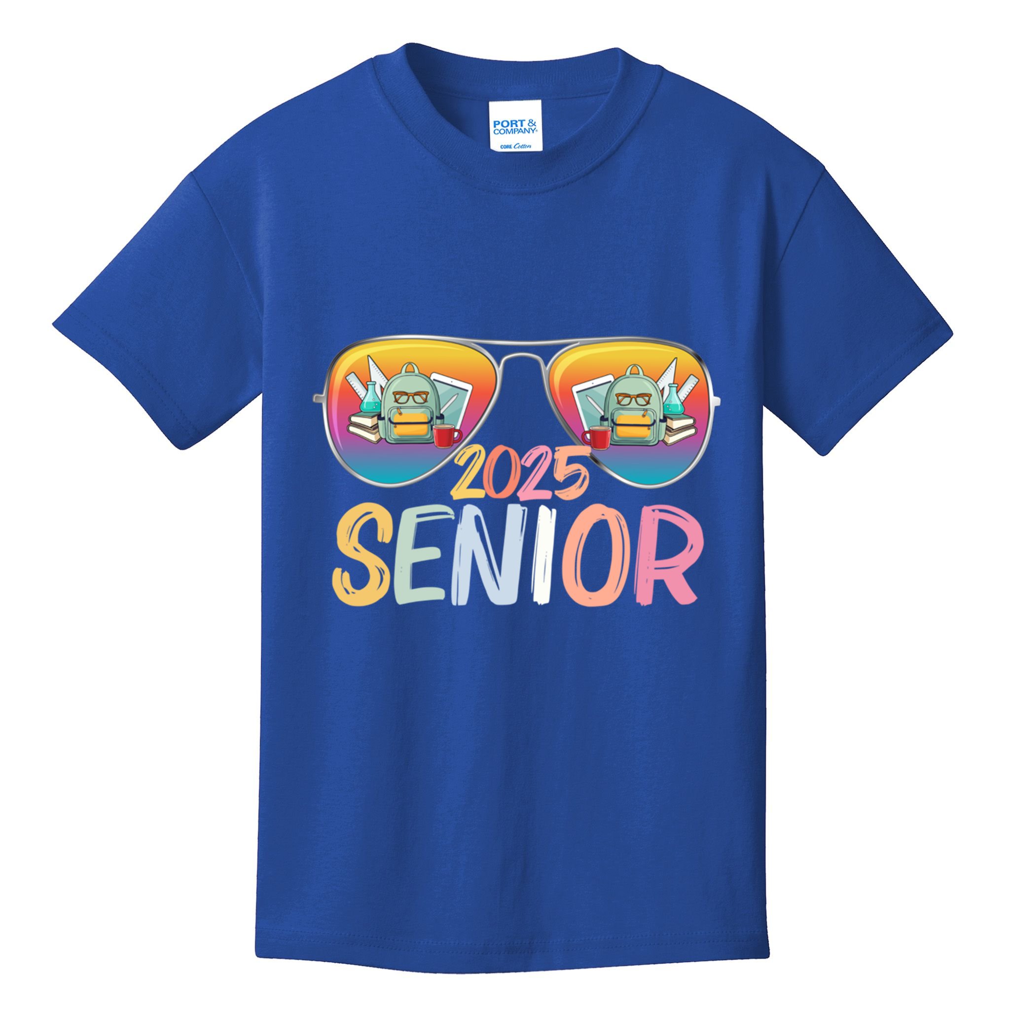 Class Of 2025 Sunglasses Senior 2025 Graduation Party Great Gift Kids T-Shirt