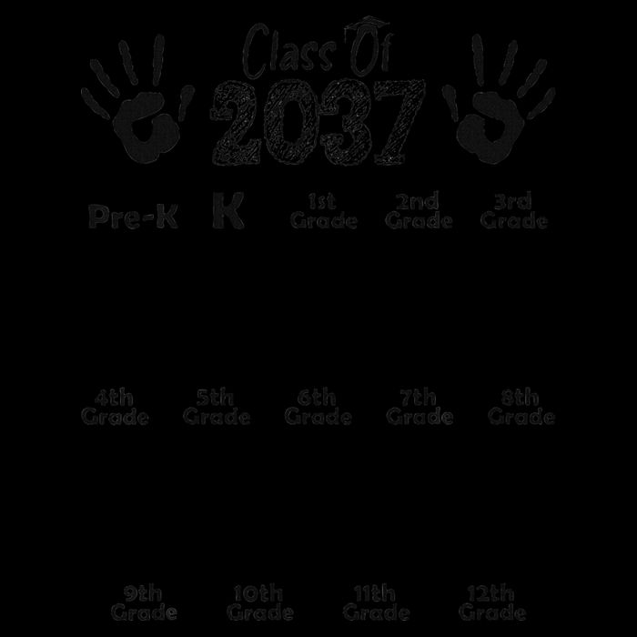 Class Of 2037 Grow With Me Prek To 12th Grade 16oz Travel Tumbler