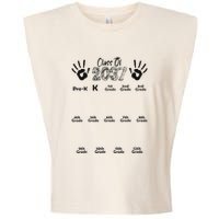 Class Of 2037 Grow With Me Prek To 12th Grade Garment-Dyed Women's Muscle Tee