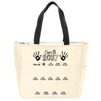 Class Of 2037 Grow With Me Prek To 12th Grade Zip Tote Bag