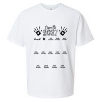 Class Of 2037 Grow With Me Prek To 12th Grade Sueded Cloud Jersey T-Shirt