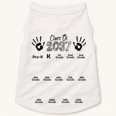 Class Of 2037 Grow With Me Prek To 12th Grade Doggie Tank
