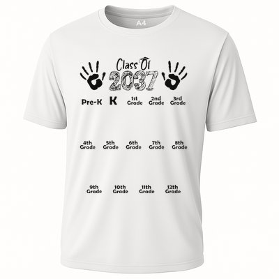 Class Of 2037 Grow With Me Prek To 12th Grade Performance Shirt