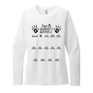 Class Of 2037 Grow With Me Prek To 12th Grade Womens CVC Long Sleeve Shirt