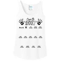 Class Of 2037 Grow With Me Prek To 12th Grade Ladies Essential Tank