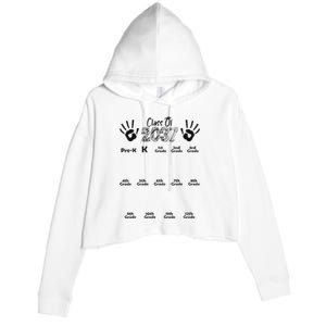 Class Of 2037 Grow With Me Prek To 12th Grade Crop Fleece Hoodie