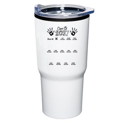 Class Of 2037 Grow With Me Prek To 12th Grade Tumbler