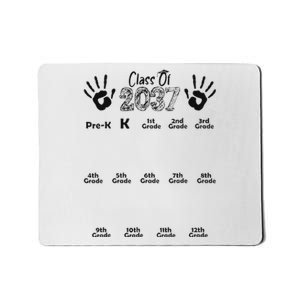 Class Of 2037 Grow With Me Prek To 12th Grade Mousepad