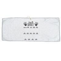 Class Of 2037 Grow With Me Prek To 12th Grade Large Microfiber Waffle Golf Towel