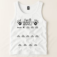Class Of 2037 Grow With Me Prek To 12th Grade Tank Top