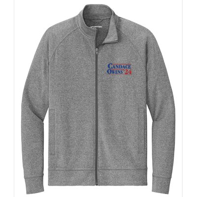 Candace Owens 24 For President Stretch Full-Zip Cadet Jacket