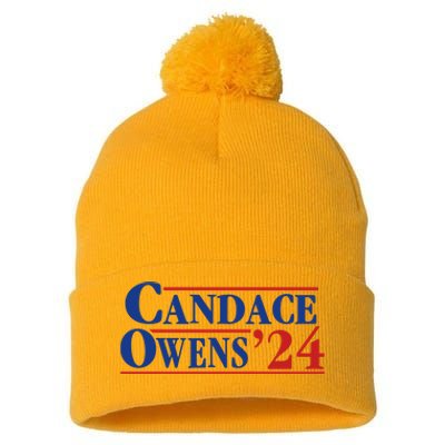 Candace Owens 24 For President Pom Pom 12in Knit Beanie