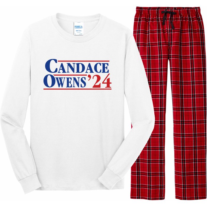 Candace Owens 24 For President Long Sleeve Pajama Set