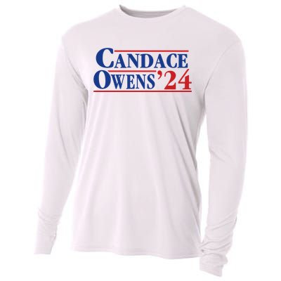 Candace Owens 24 For President Cooling Performance Long Sleeve Crew