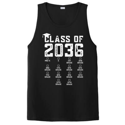 Class Of 2036 Grow With Me With Space For Checkmarks PosiCharge Competitor Tank