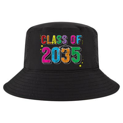 CLASS OF 2035 Grow With Me Funny First Day Of School Cool Comfort Performance Bucket Hat