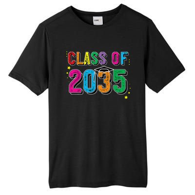 CLASS OF 2035 Grow With Me Funny First Day Of School Tall Fusion ChromaSoft Performance T-Shirt