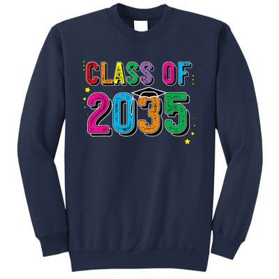 CLASS OF 2035 Grow With Me Funny First Day Of School Sweatshirt