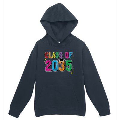 CLASS OF 2035 Grow With Me Funny First Day Of School Urban Pullover Hoodie