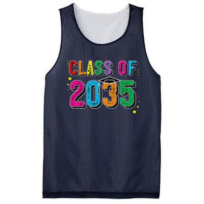 CLASS OF 2035 Grow With Me Funny First Day Of School Mesh Reversible Basketball Jersey Tank