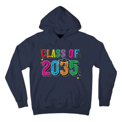 CLASS OF 2035 Grow With Me Funny First Day Of School Tall Hoodie