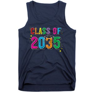 CLASS OF 2035 Grow With Me Funny First Day Of School Tank Top