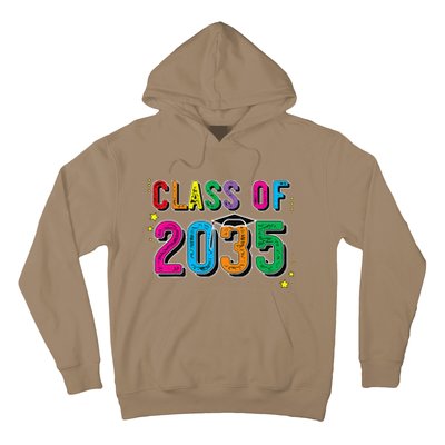 CLASS OF 2035 Grow With Me Funny First Day Of School Hoodie