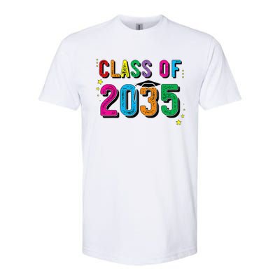 CLASS OF 2035 Grow With Me Funny First Day Of School Softstyle CVC T-Shirt