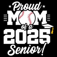 Class Of 2025 Senior Year Baseball Mom Senior 2025 Gift Cooling Performance Crew T-Shirt
