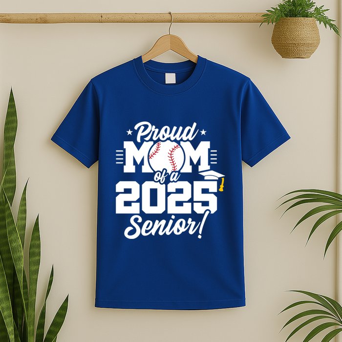 Class Of 2025 Senior Year Baseball Mom Senior 2025 Gift T-Shirt