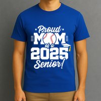 Class Of 2025 Senior Year Baseball Mom Senior 2025 Gift T-Shirt