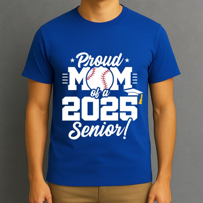 Class Of 2025 Senior Year Baseball Mom Senior 2025 Gift T-Shirt