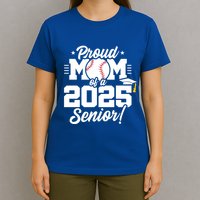 Class Of 2025 Senior Year Baseball Mom Senior 2025 Gift T-Shirt