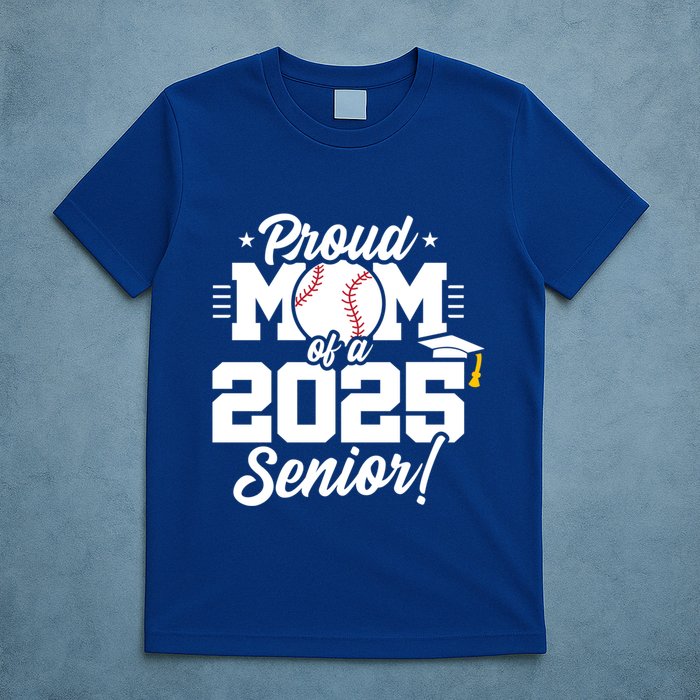 Class Of 2025 Senior Year Baseball Mom Senior 2025 Gift T-Shirt