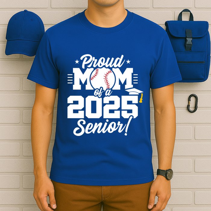 Class Of 2025 Senior Year Baseball Mom Senior 2025 Gift T-Shirt